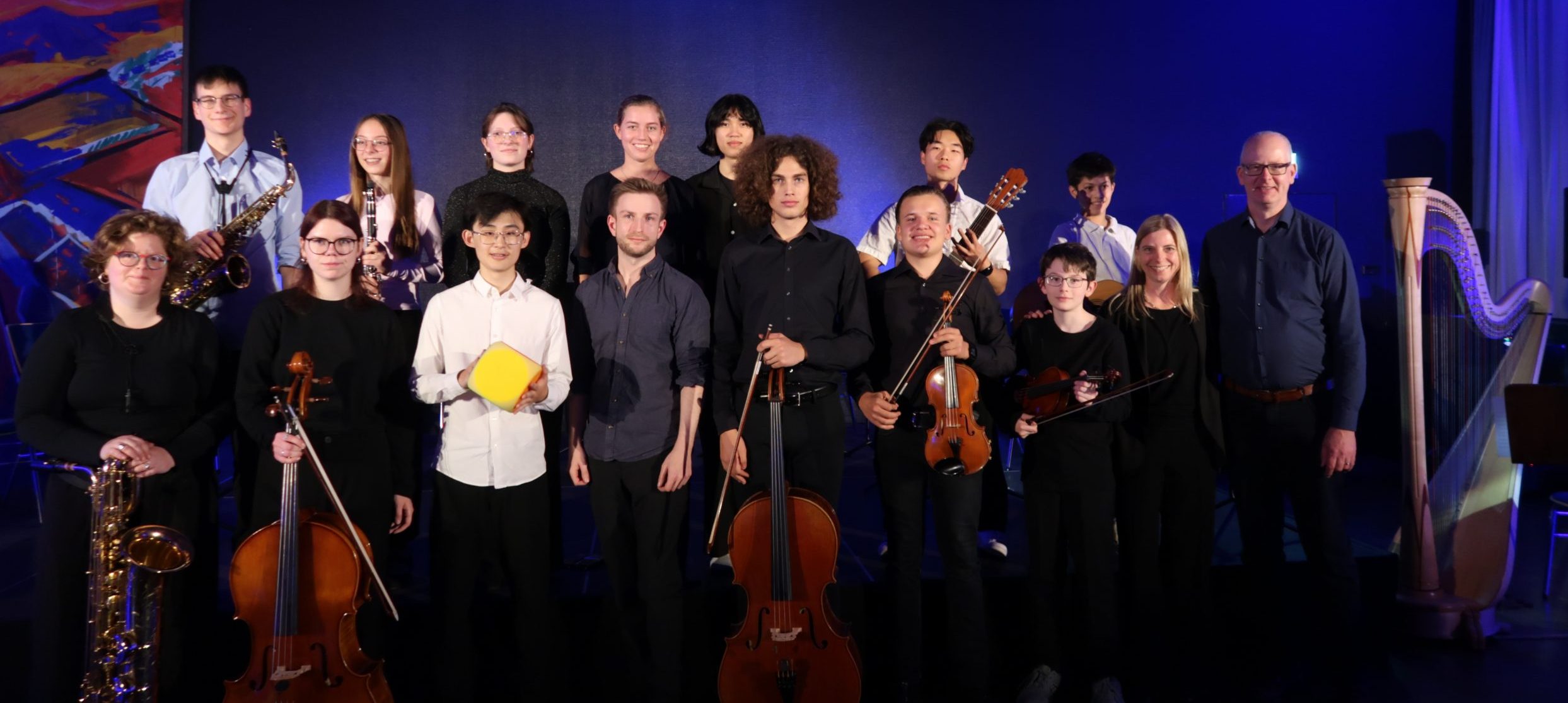 LJE Gruppenphoto Abschlusskonzert 31.10.2025